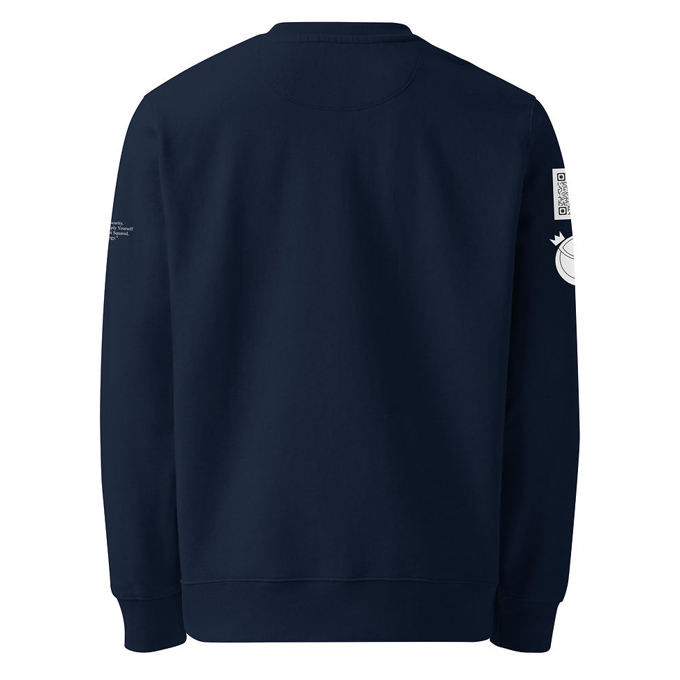 Thumbnail: Dark Energy/Dark Matter - Unisex eco sweatshirt