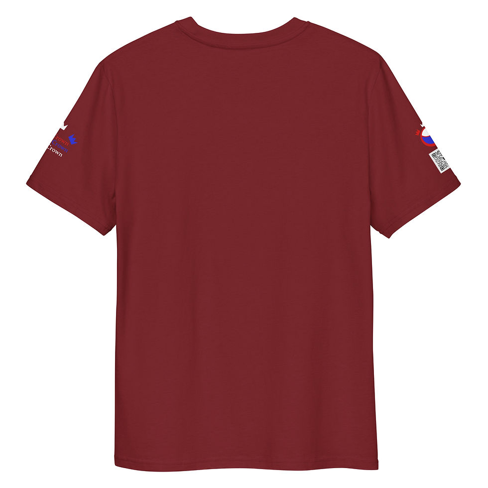 Thumbnail: Three (3) Crowns - Unisex organic cotton T-shirt