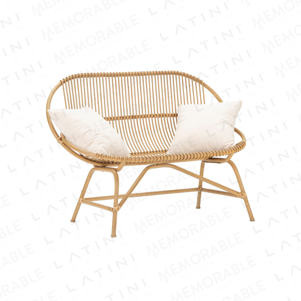 Divanetto Bambù 2 posti