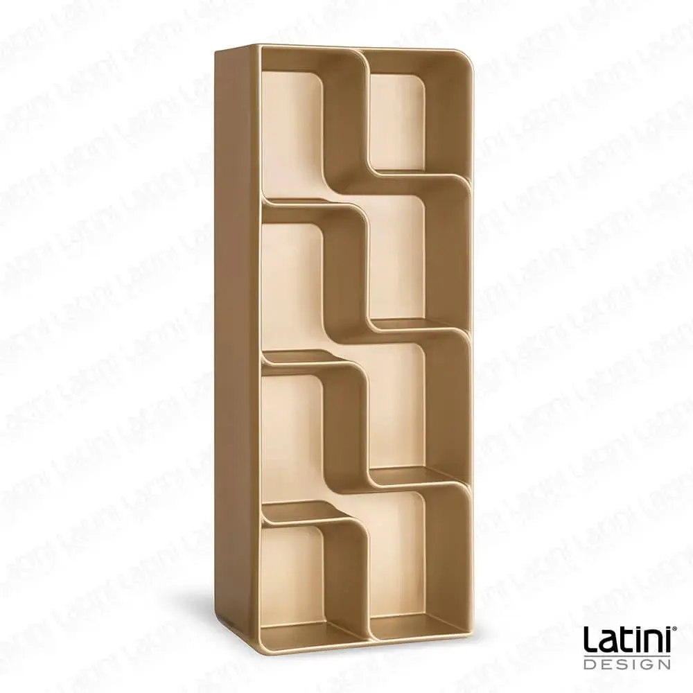 Portabottiglie Back Bar Baltimora Matte Gold