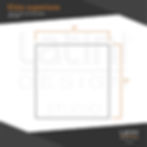Miniatura: Tavolo Lounge Circle Gold quadrato