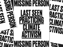 Investigating the Silencing of Climate Activists