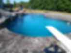 lagoon with slide diving board 2 sheer d
