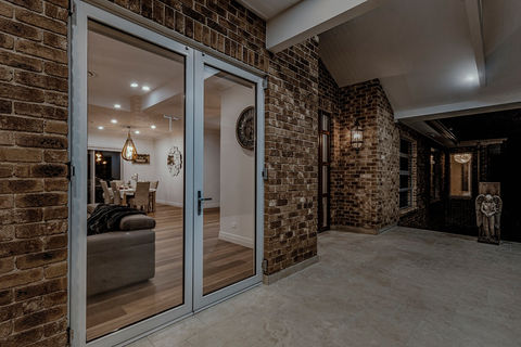 Dowell Hinge Door. Get Real Secure supplies and installs security & insect screens, hinge & sliding doors and windows and custom made blinds. We service Brisbane's inner suburbs and all surrounding areas.