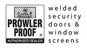 Prowler Proof logo. Get Real Secure supplies and installs Prowler Proof welded security, barrier and insect screens for windows and doors.