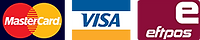 Mastercard, Visa and Eftpos logo. Get Real Secure accepts payment by cash, credit card and direct debit. We service Brisbane's inner suburbs and all surrounding areas.