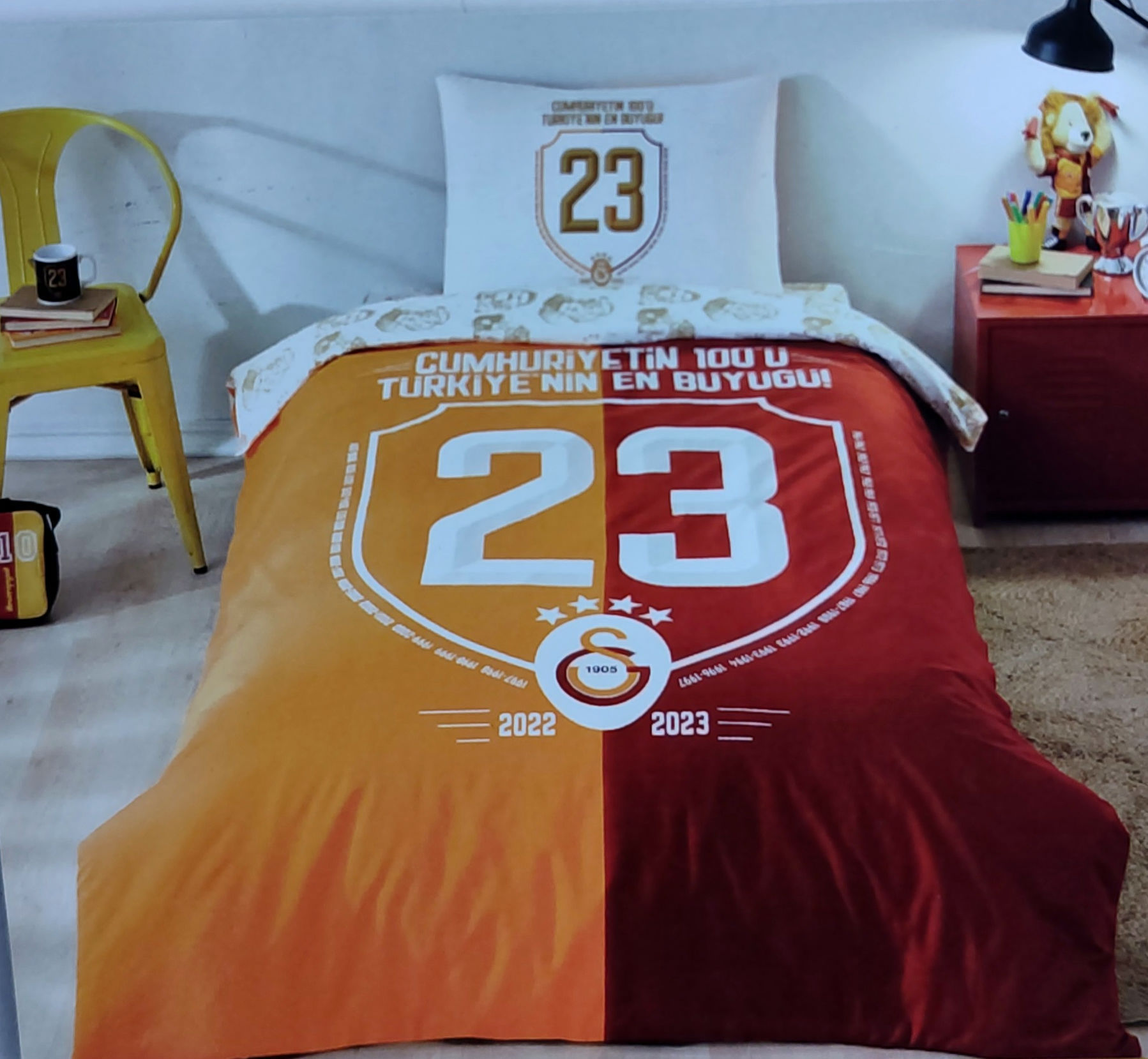 Nevresim Takımı Tek Kişilik Galatasaray 