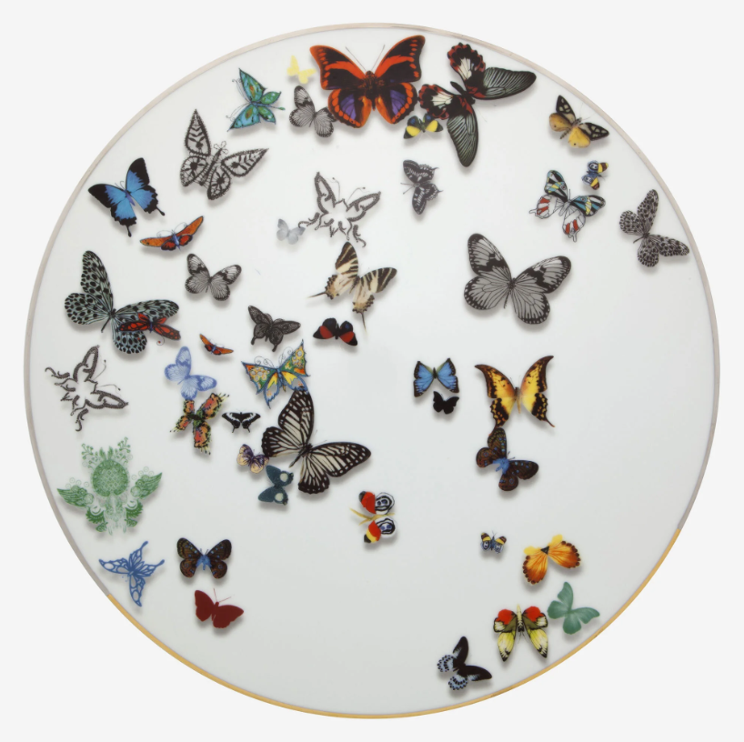 Beyaz Porselen Supla 34 Cm Butterfly Parade Collection by Vista Alegre