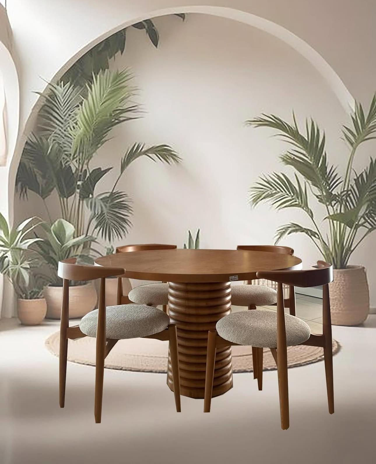 4 sandalye ve masa takımı