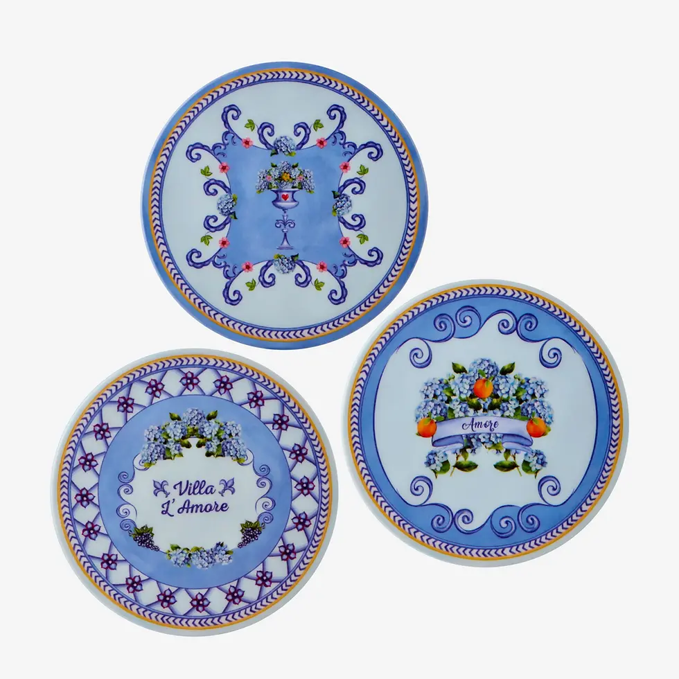 Küçük resim: Chiara Alessi Mavi Melamin Bardak Altlığı 9,5 Cm CAMAR8023BL1
