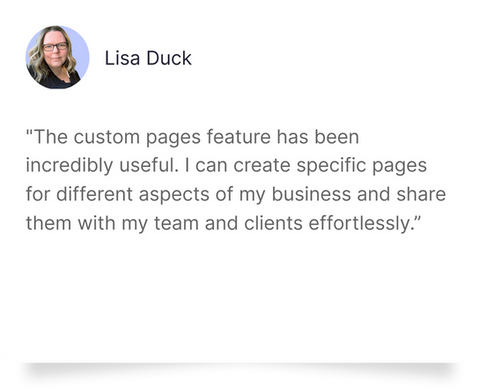 testimonial by Lisa