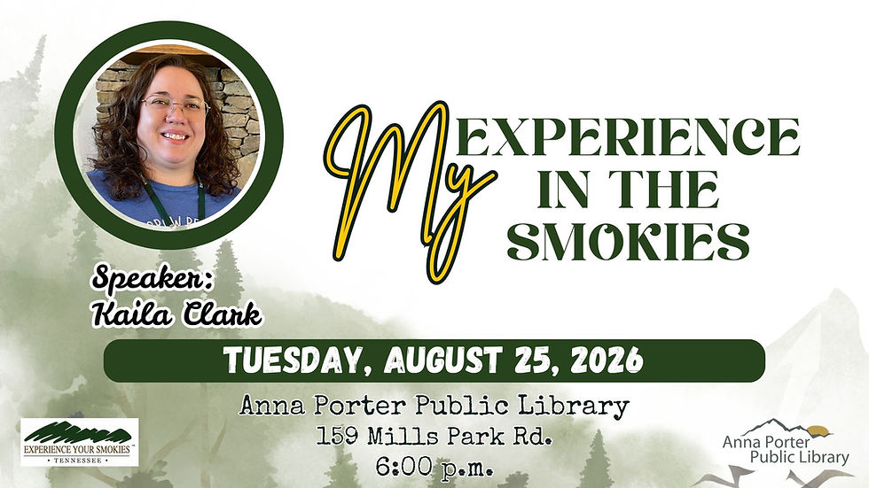 My Experience in the Smokies
