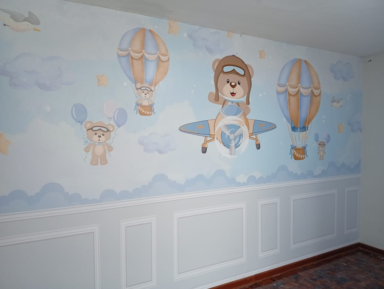 ☁️🐻 Un vuelo directo a la imaginación ✈️💙