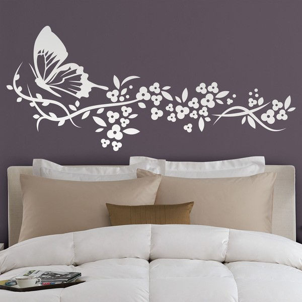 Vinilo decorativo Floral Linum
