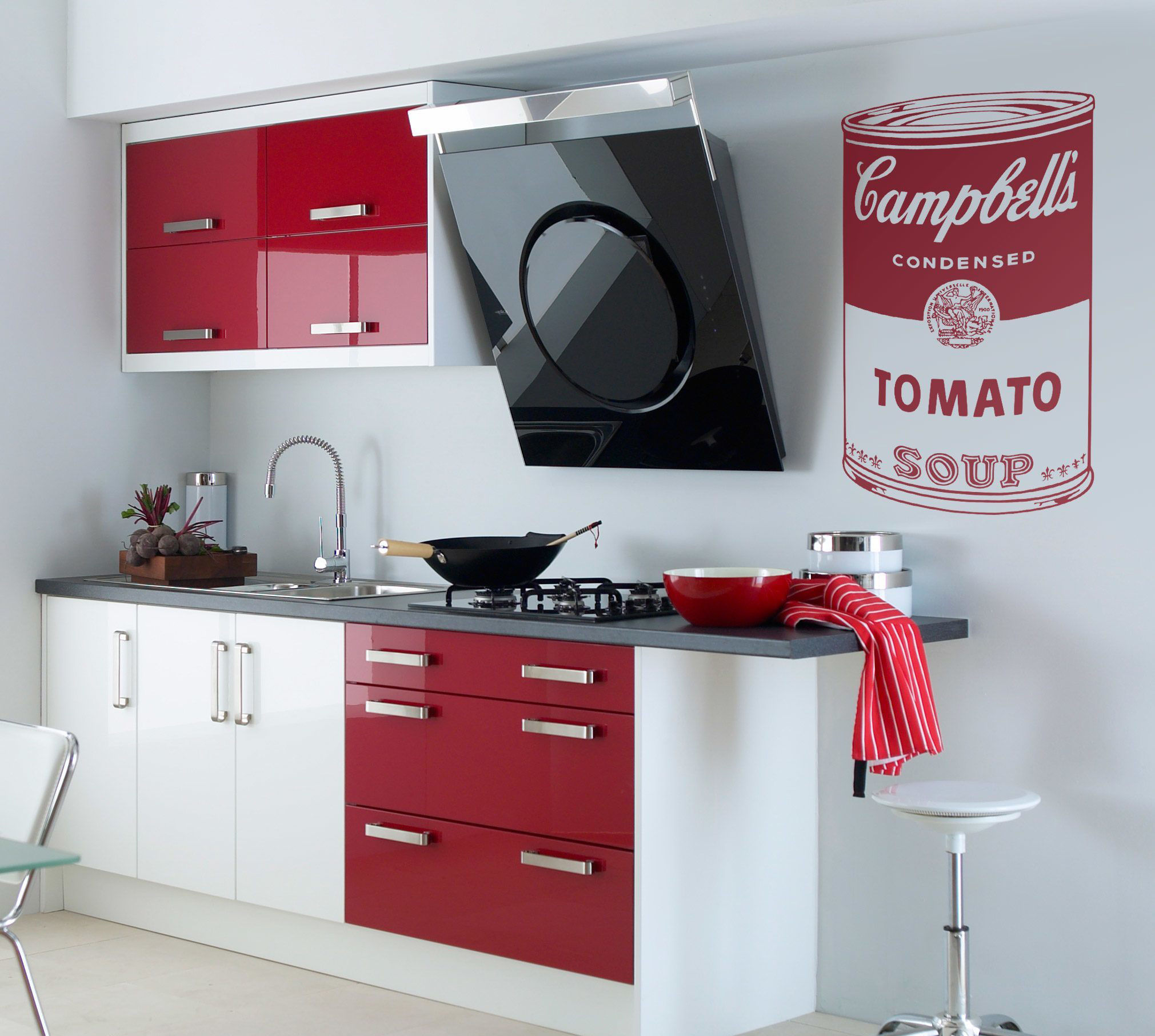 Latas de sopa Campbell de Andy Warhol