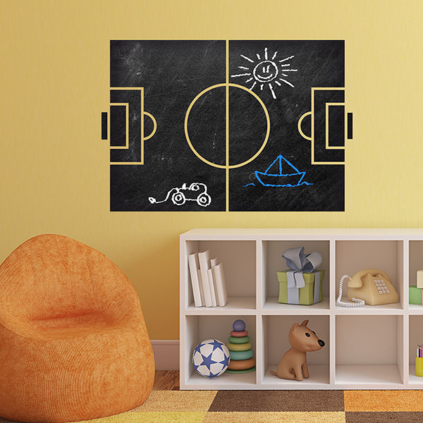 Vinilo Pizarra Futbol