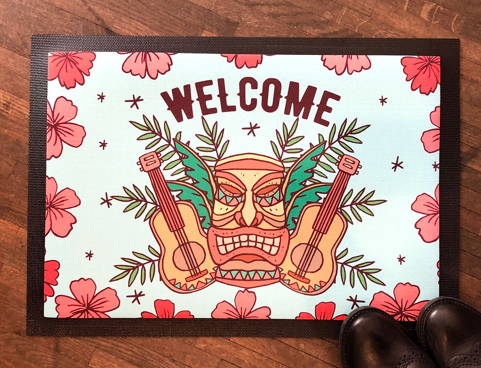 Welcome Tiki, Fussmatte