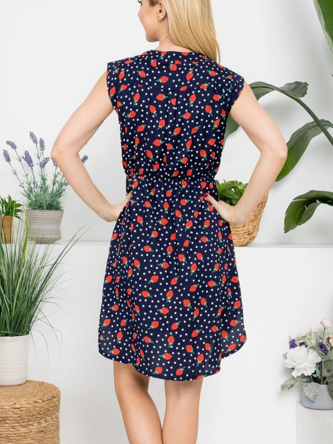 Miniaturbild: LAS, Berry Summer Dress