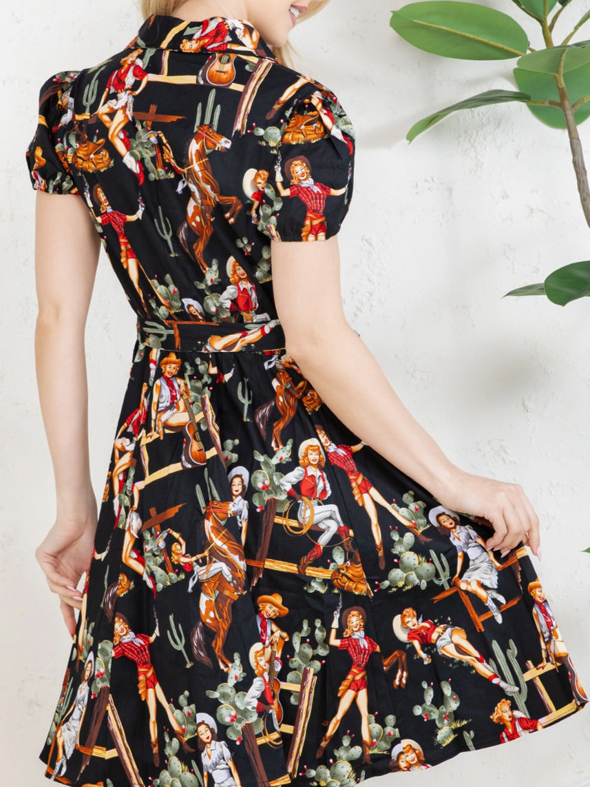 Miniaturbild: LAS, Western Dress black