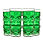 Miniaturbild: TIKI, Glas transparent 4er Set