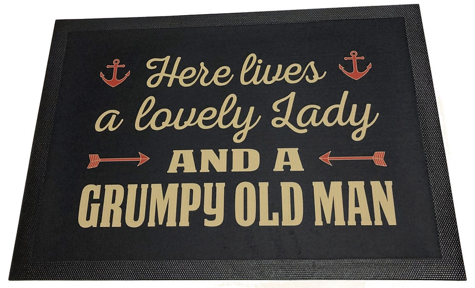 Miniaturbild: GRUMPY OLD MAN, Fussmatte