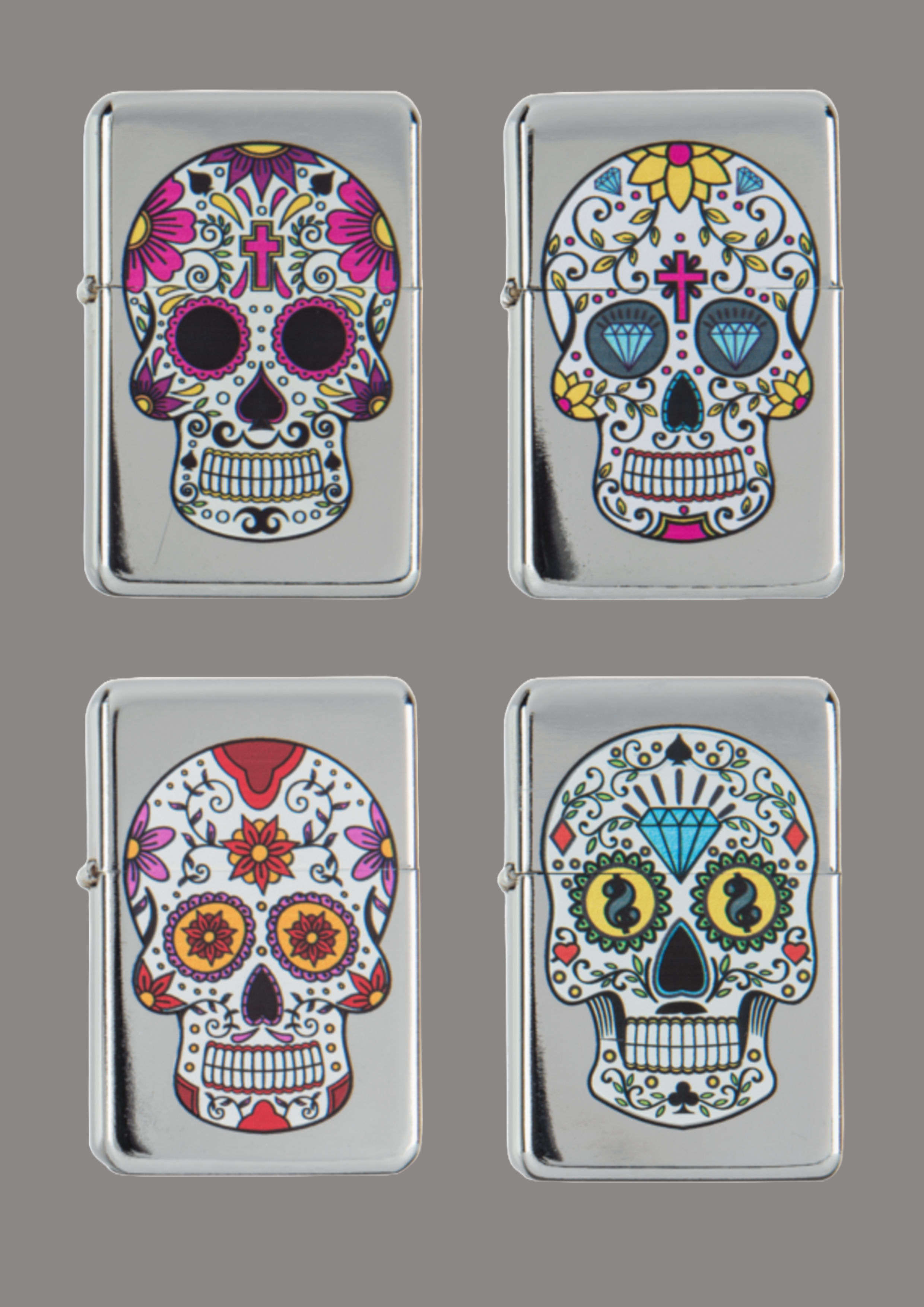 Mexican Skull, Benzinfeuerzeug