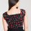Miniaturbild: Hell Bunny, Cherry Love Top black