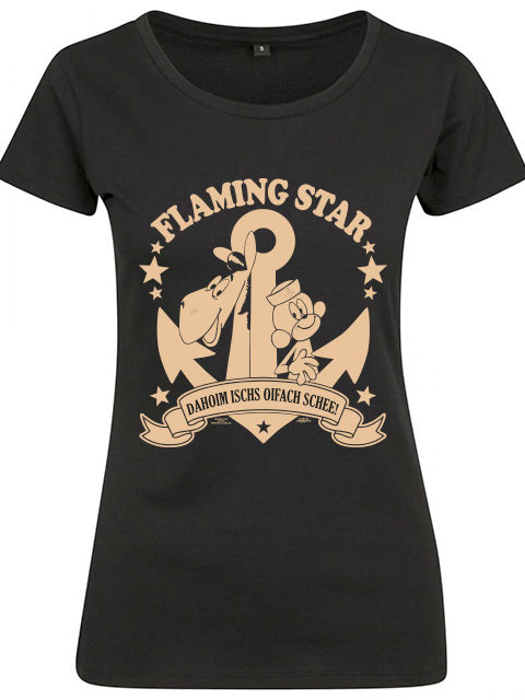 Flaming Star Äffle & Pferdle, black