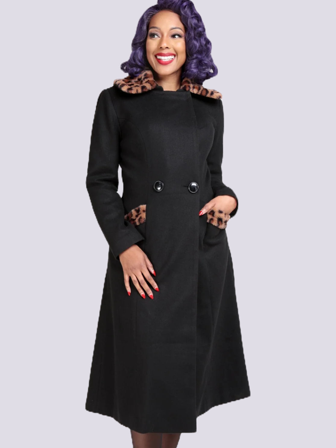 COLLECTIF, Leo Coat black