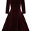 Miniaturbild: Hearts & Roses, Velvet Dress burgundy