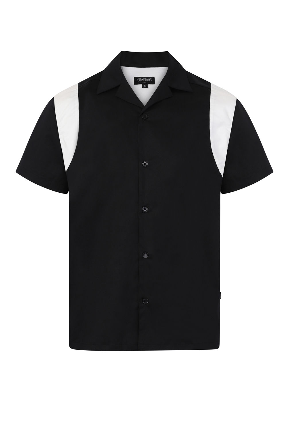 Chet Rock, Bowling Shirt black/white