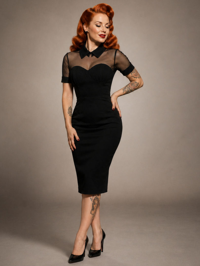SUCCUBUS, Pencildress black