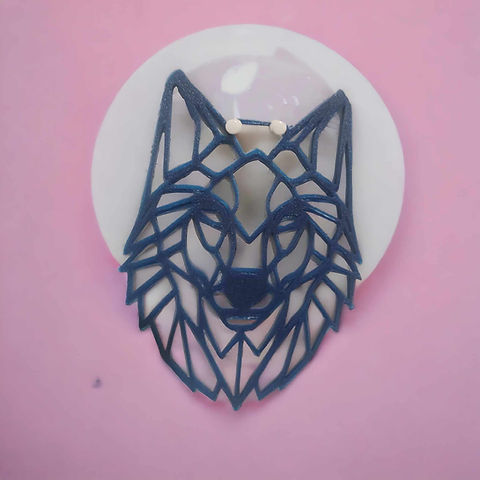 décoration mural (loup)