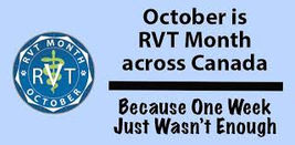 October is RVT  Appreciation Month