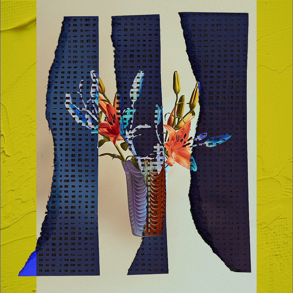 Floral X-Ray Print