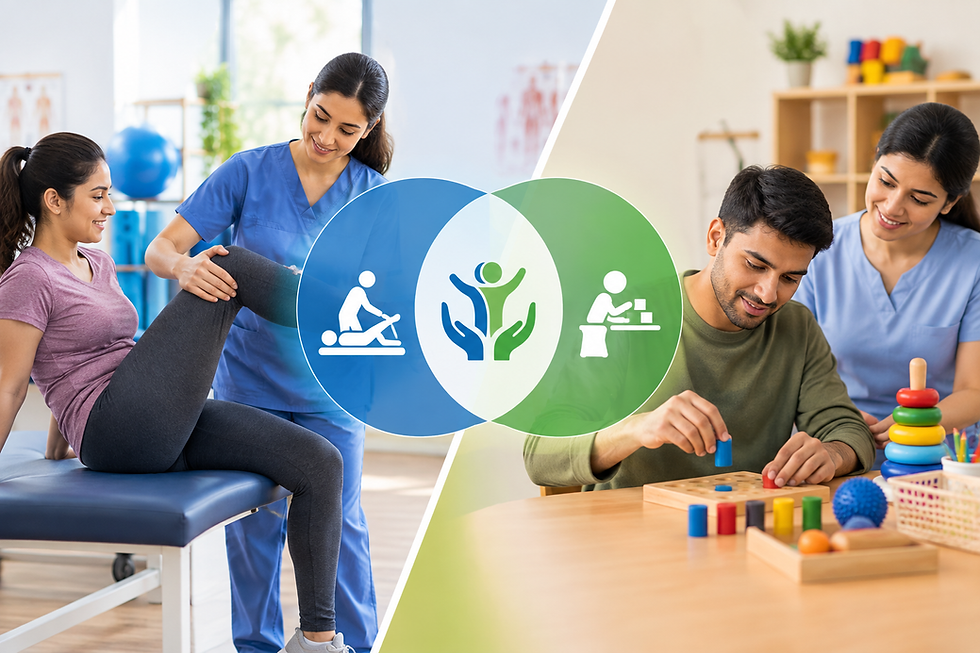 When Do You Need Physiotherapy, Occupational Therapy or Both?