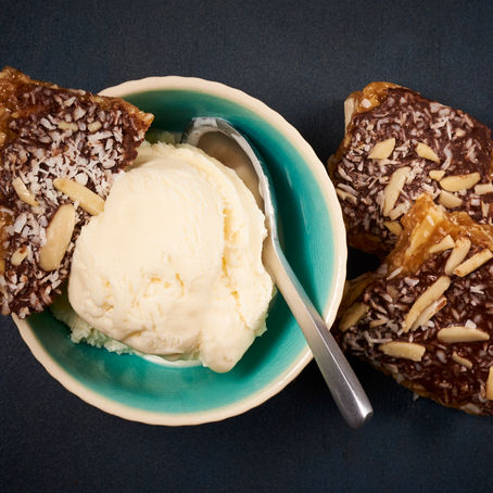 Pair our toffee with your favorite ice cream!