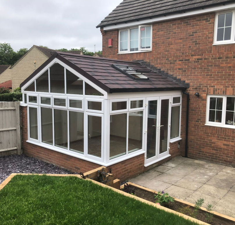 Guardian warm roofing for conservatory install