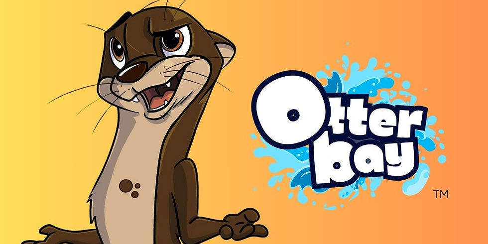 Otter Bay - Water Park Mascot and Brand Identity