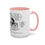 Thumbnail: Cosplay Cartoon Mug - Accent Color (15oz) Ceramic