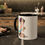 Thumbnail: Toon Pinup Girl 11oz Mug – White Ceramic with Black Accent