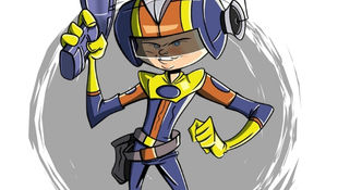 Dash Solaris Intergalactic Hero - Character Design