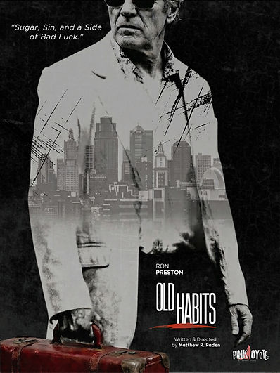 Poster design for a short screenplay/film by Matthew R. Paden
