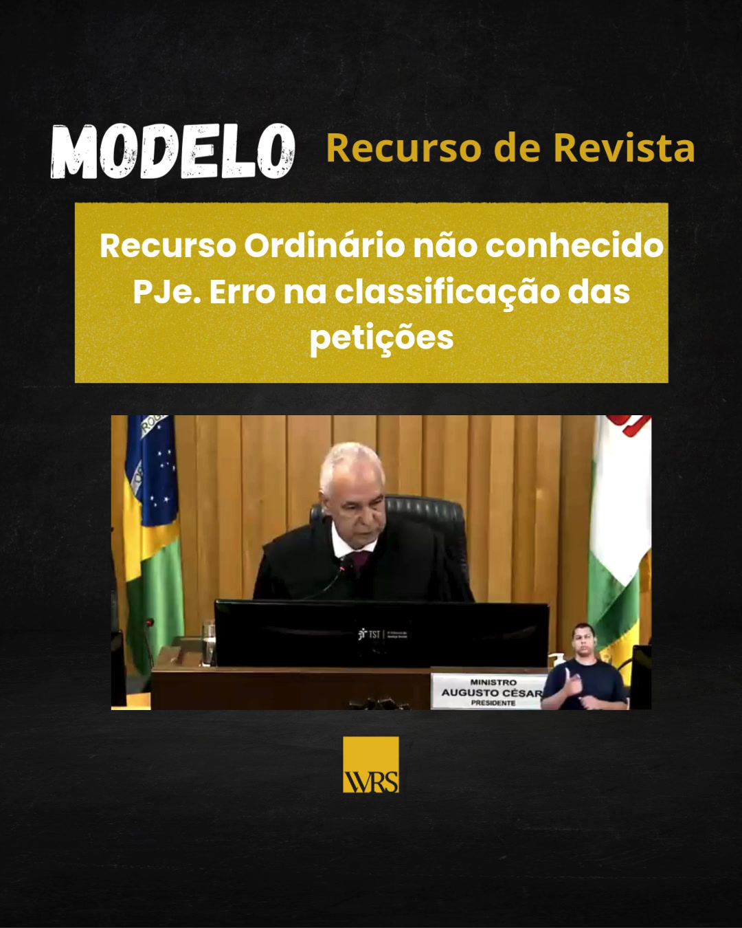 Modelo RECURSO DE REVISTA