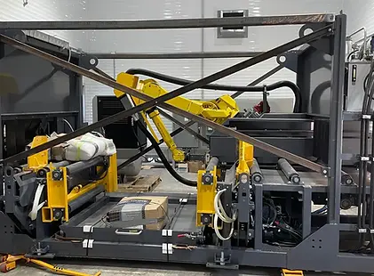 Fabrication Shop Robotic Coping Machine Project by Grounded Contracting