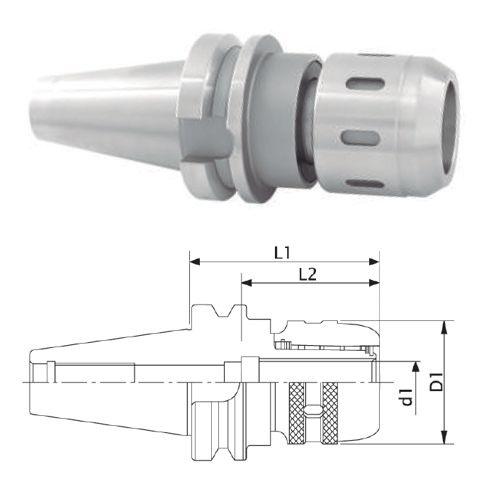 PORTA PINÇA AUTO TORQUE - MAS 403 BT