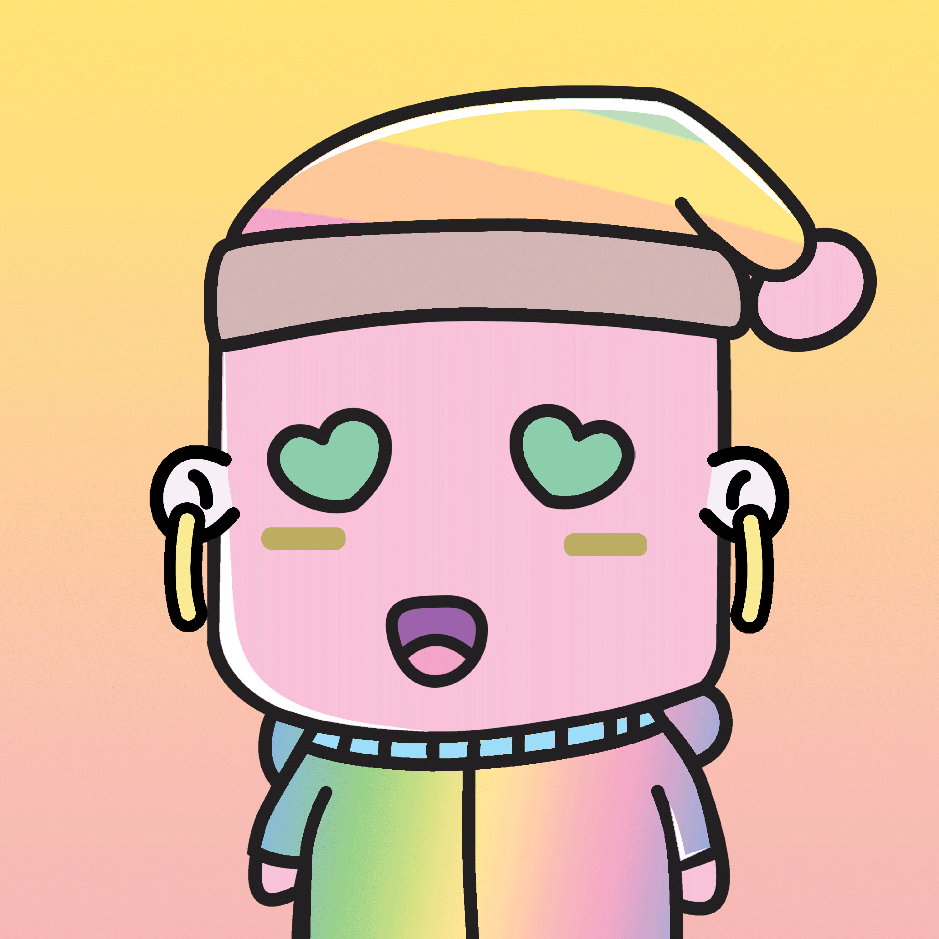 Cute Marshmallow GIF