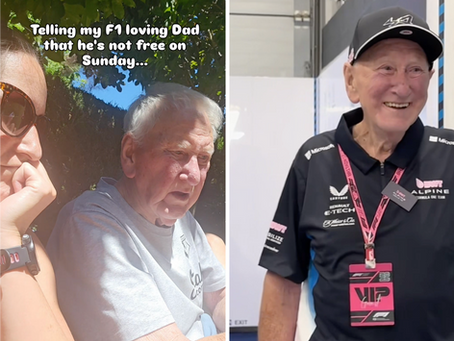 "Now THIS is influencing" – F1 team give TikToker’s dad VIP treatment