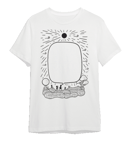 Hoy es el mejor día. La camiseta por la ELA que solo es visible cuando salimos a vivir. Impresa con tinta solar y diseñada por 72kilos.