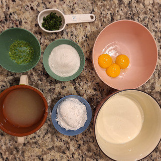 - 1/2 cup fresh lime juice (about 4-5 limes) - 1 tablespoon lime zest (from 1-2 limes) - 1/2 cup granulated sugar - 3 large egg yolks - 1 cup heavy whipping cream - 1/2 cup powdered sugar - 2 tablespoons fresh mint leaves, finely chopped (plus extra for garnish)